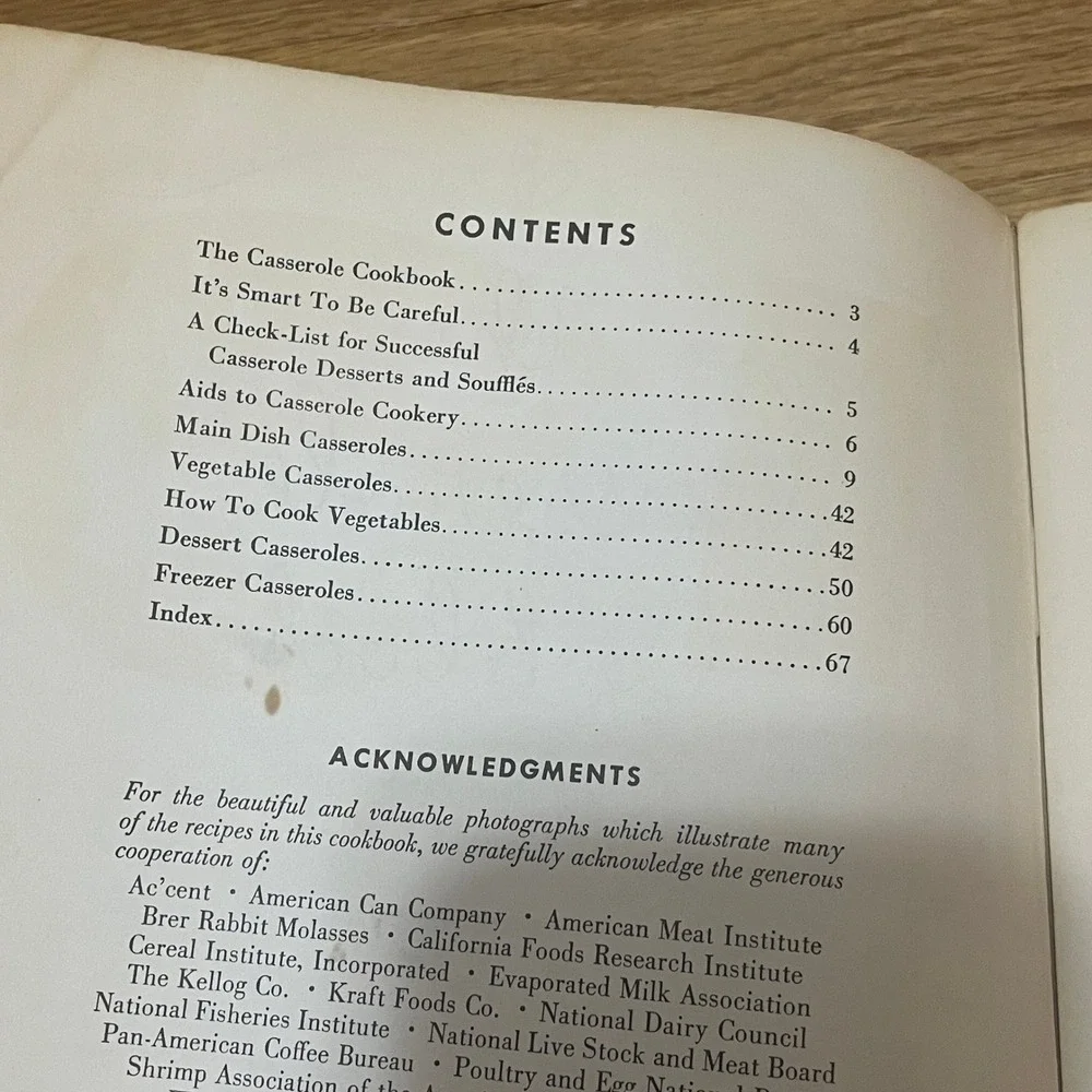 Vintage Culinary Arts Institute Cookbooks Gourmet Foods & Casserole 1950s Set